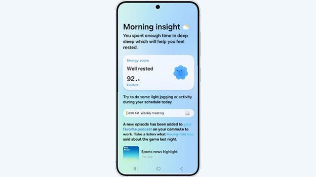 Galaxy AI insight health