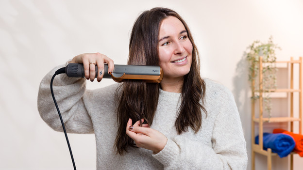 Trocknen und glätten gleichzeitig