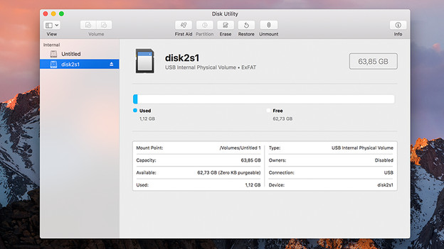 Festplattendienstprogramm