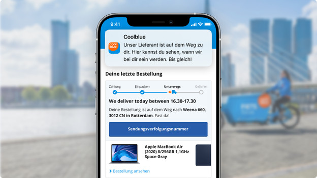 Verfolge einfach dein Paket