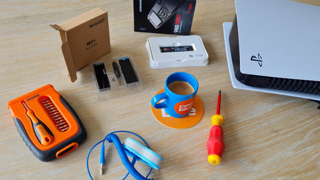 Voraussetzungen für die Installation einer M.2-SSD in einer PS5