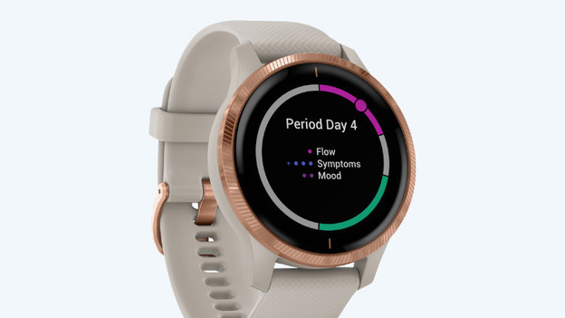 Garmin Venu: heart rate measurement, pregnancy and menstrual cycle tracking