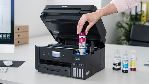 Den EcoTank nachfüllen