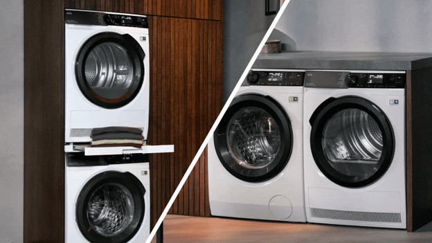 AEG dryer and washing machine set