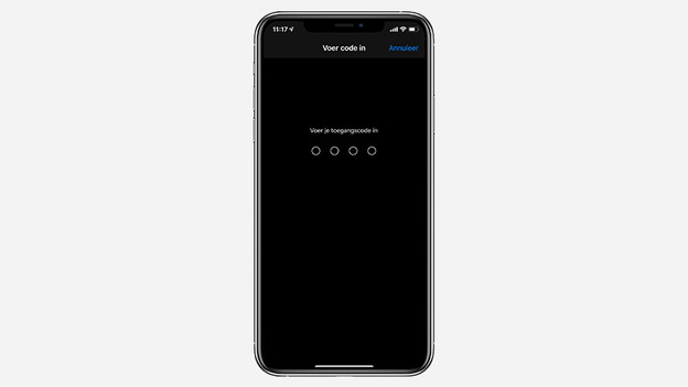 Gib deinen Zugangscode ein