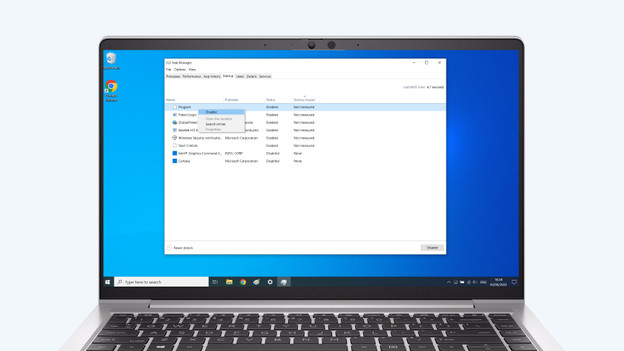 Disable startup programs Windows.