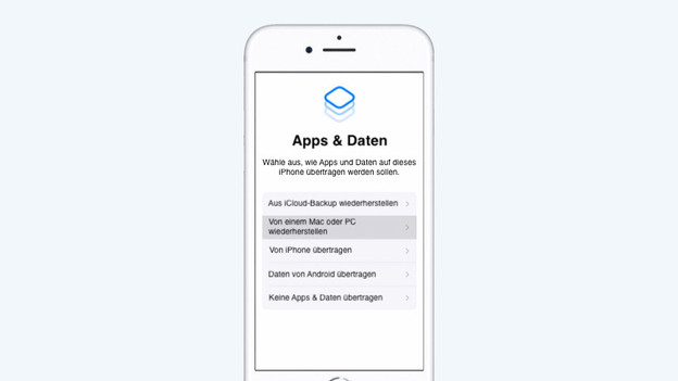Übertrage deine Daten über den Mac auf dein neues iPhone