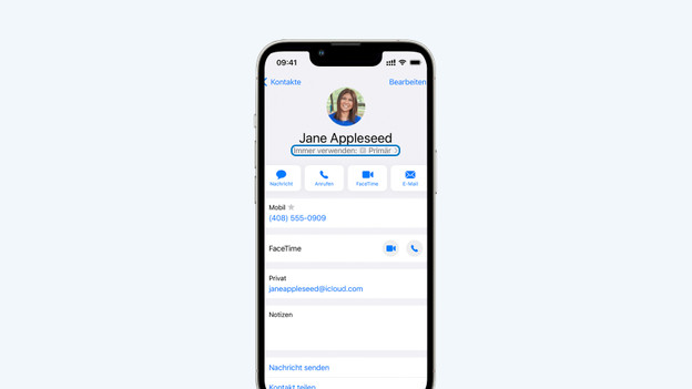 Nummer Kontakt eSIM Apple iPhone