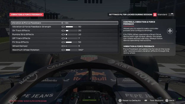 Force Feedback Lenkrad F1 25