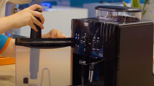 Set the water filter