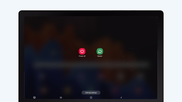 Tip 2: restart your tablet