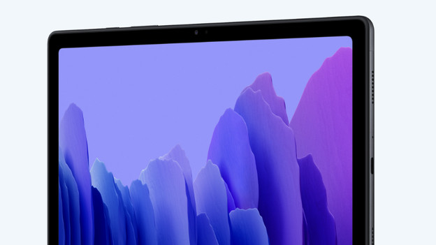 Tab A7: Metallgehäuse mit 4 Lautsprechern