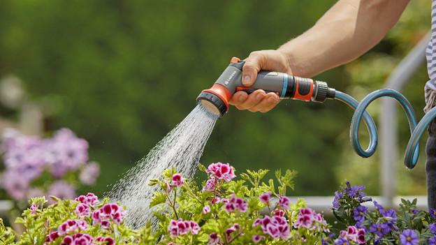 Bewässerung von Hand