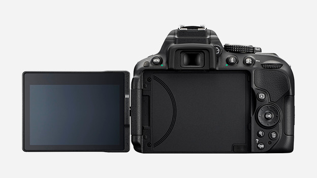 Kameras mit einem neigbaren Display