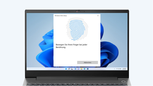 Fingerabdruck über Windows Hello einrichten
