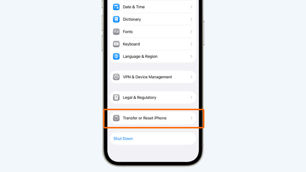 Transfer iPhone