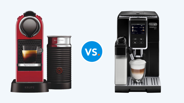 Nespresso und Vollautomaten im Vergleich