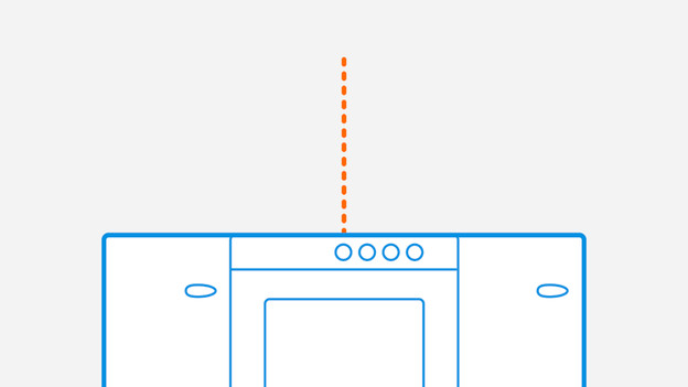 Drawing center line on the wall