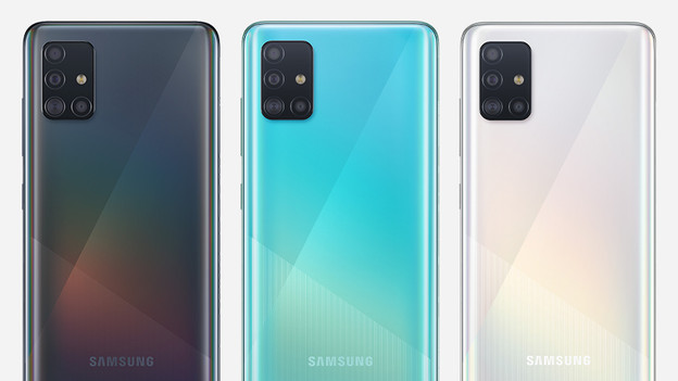 A51: suitable for standard use, 128GB storage capacity