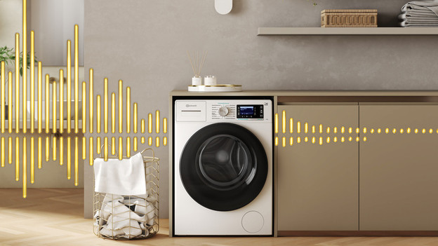Very silent washing machine with Bauknecht Supreme Silence