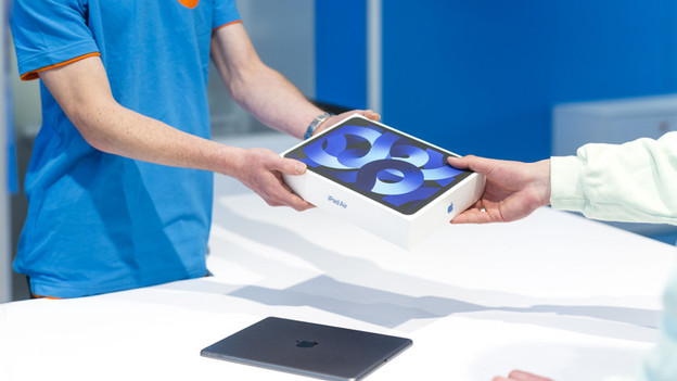 Step 3: trade in your old tablet