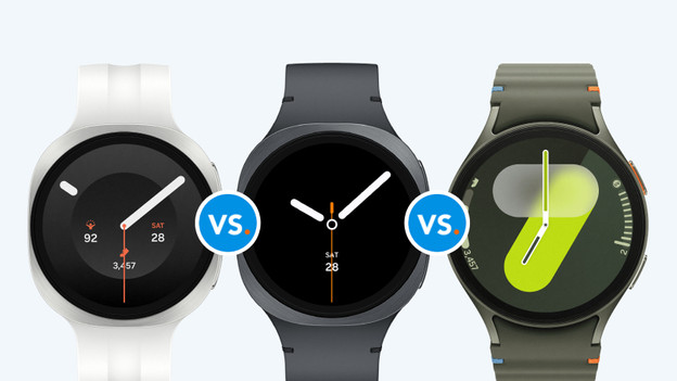 Die Galaxy Watch9, Watch8 und 7 im Vergleich