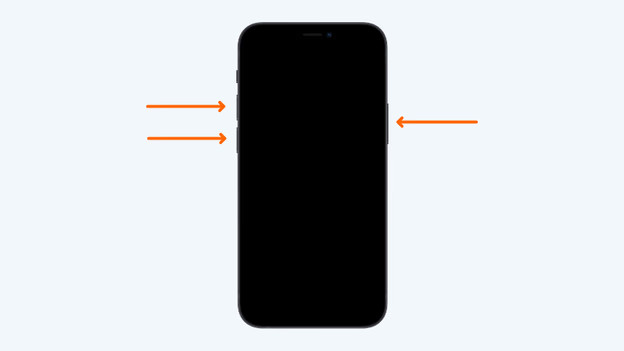 Reset iPhone with buttons