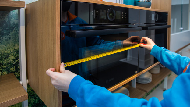 Die Nischenmaße ausmessen