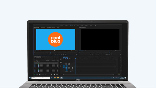 MSI-Workstation mit Adobe Premiere Pro