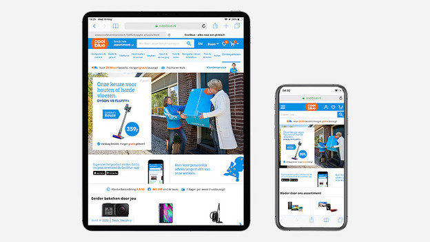 Online und in der Coolblue App mit Apple Pay bezahlen