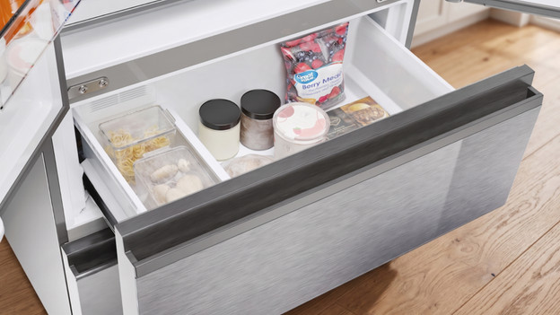 Convenient Easy Access freezer drawers