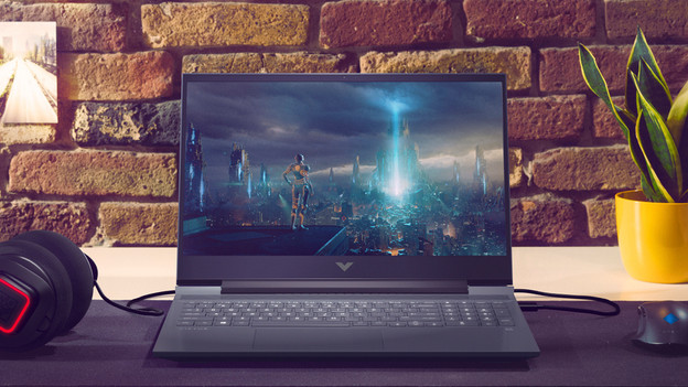 Screen of an HP Victus laptop