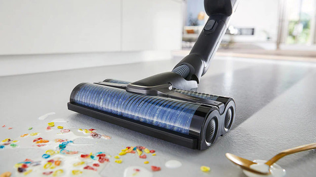 Mop and vacuum at the same time