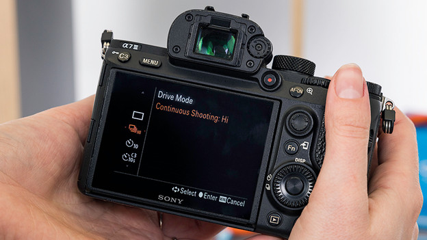 A7 III: Aufnahmen mit 10 fps