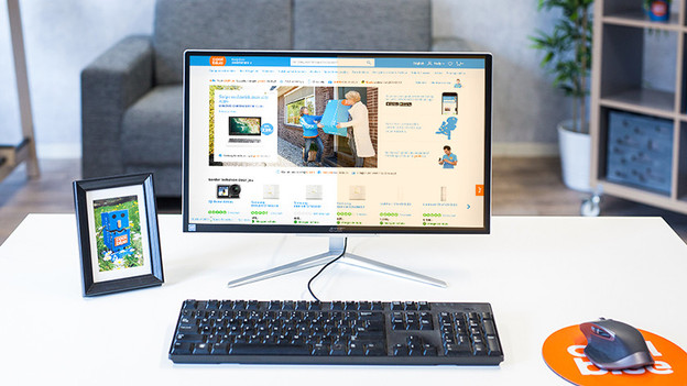 Brightness on a monitor.