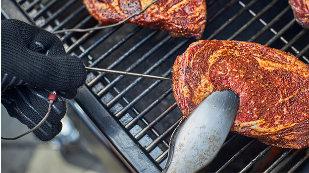 Thermometer mit langem Verbindungskabel