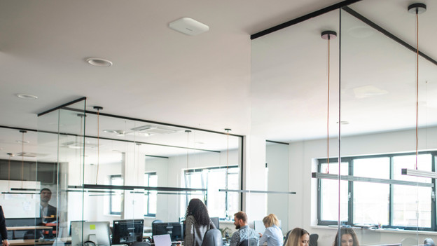 Access point on the ceiling