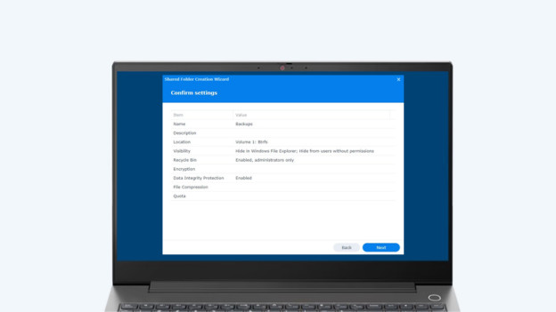 PC und Synology NAS vorbereiten