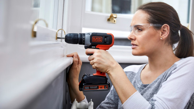 Schrauben BLACK+DECKER Akkuschrauber Schnellspannbohrfutter