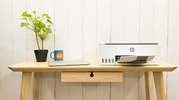 HP Smart Tank on desk