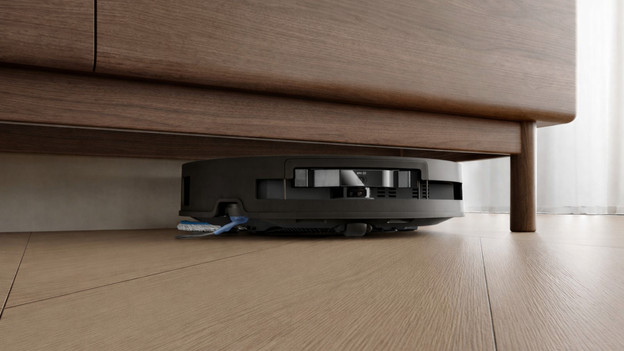 Robot vacuum under furniture