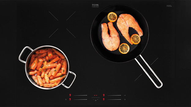 Heat induction cooktop