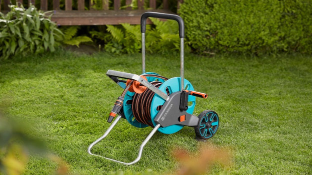 Gardena hose cart