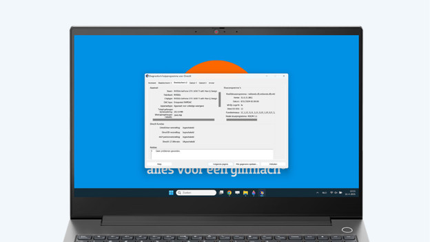 Grafikkarte finden über DxDiag