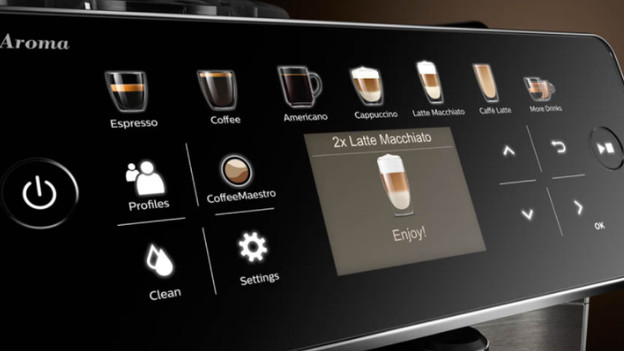 GranAroma: touch buttons