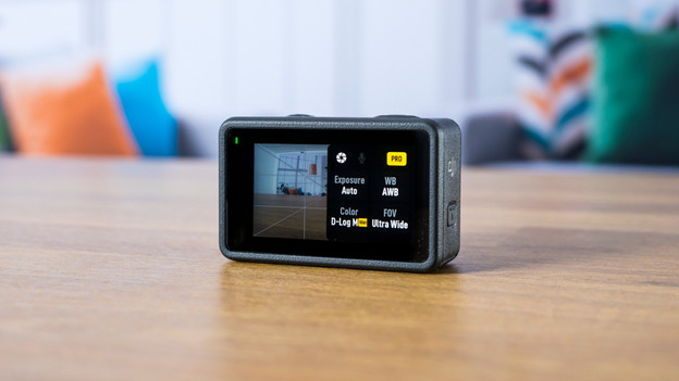 DJI Osmo Action 4: record in D-log M