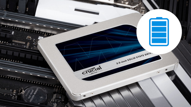 The energy consumption of an SSD