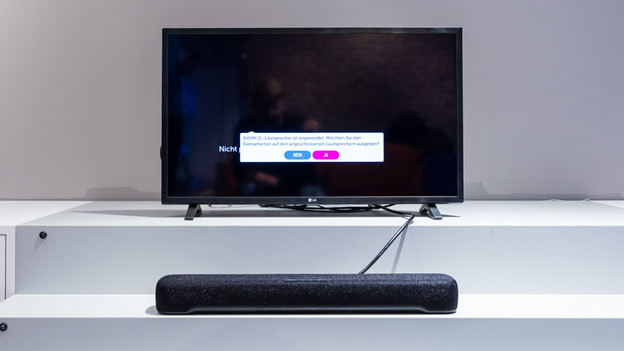 LG TV erkennt die angeschlossene Soundbar automatisch
