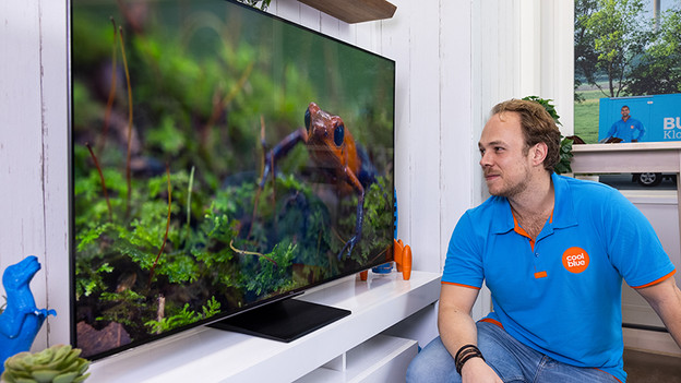 Blasse Farben von der Seite.