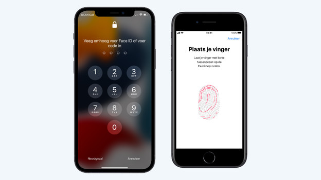 Face ID Touch ID beim iPhone